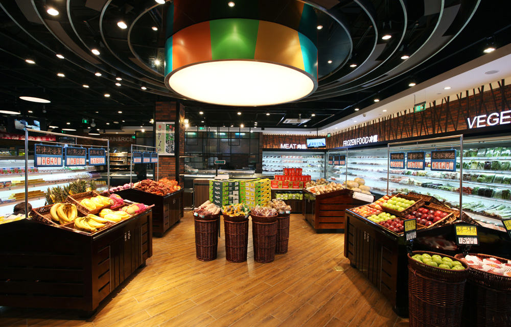 自贡超市设计/自贡超市设计公司/自贡超市装修设计