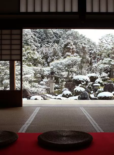 庭院設計|雪景庭院