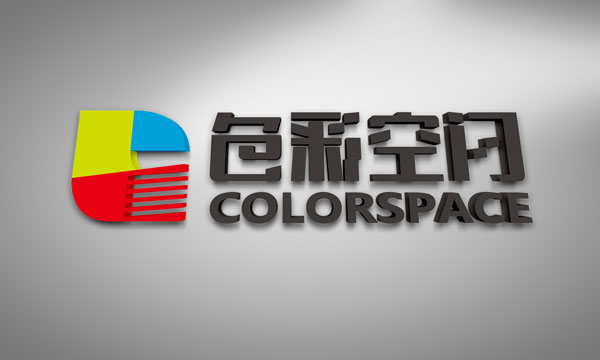 色彩空间logo设计