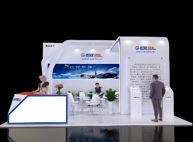 世权物流展台设计