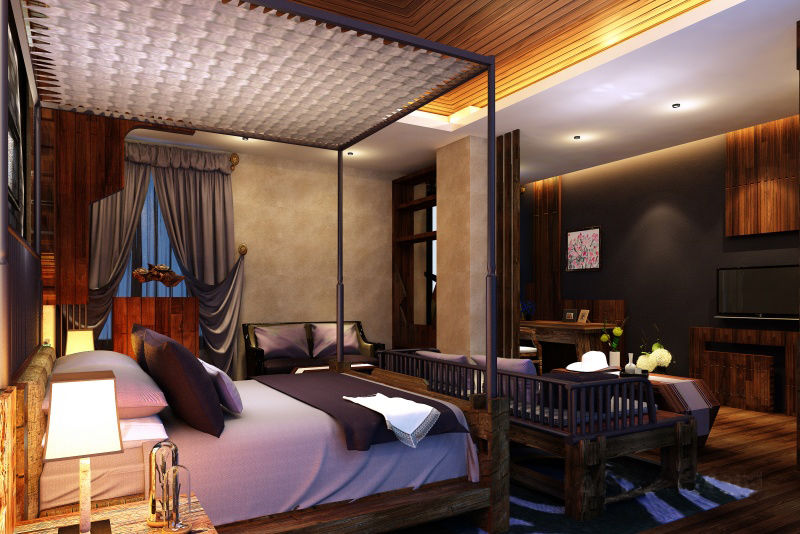 民宿客栈专业设计||荷塘月舍客栈