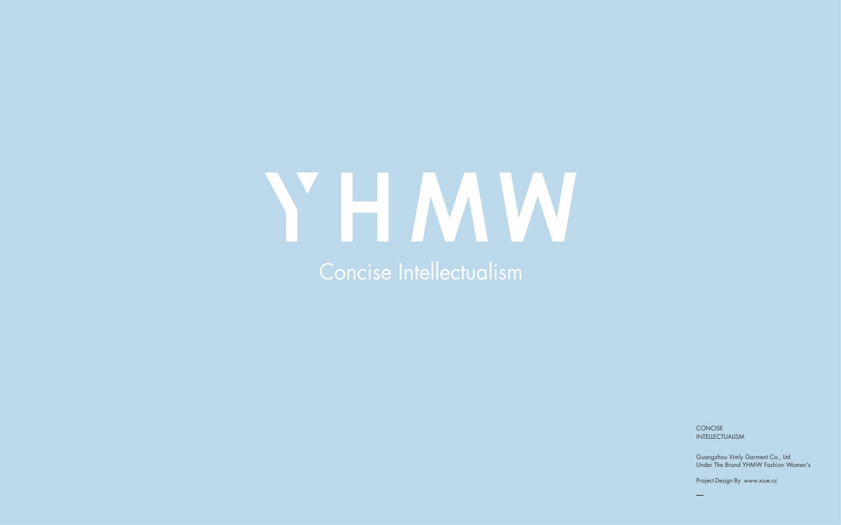 YHMW 电商女装品牌VI形象设计