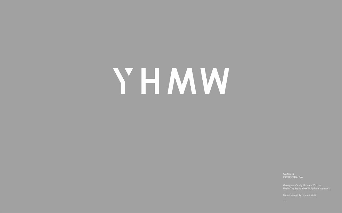 YHMW 电商女装品牌VI形象设计
