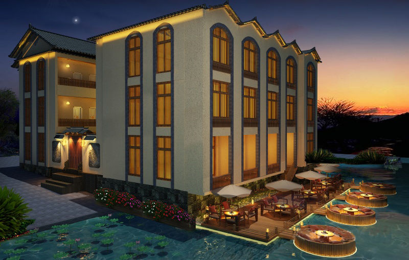 民宿客栈专业设计||荷塘月舍客栈