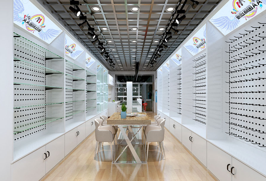 玩具店设计案例效果图