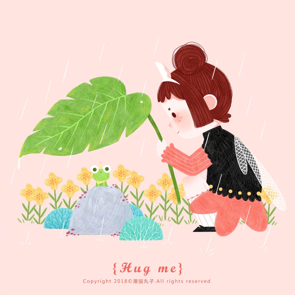 《Hug Me》插画欣赏