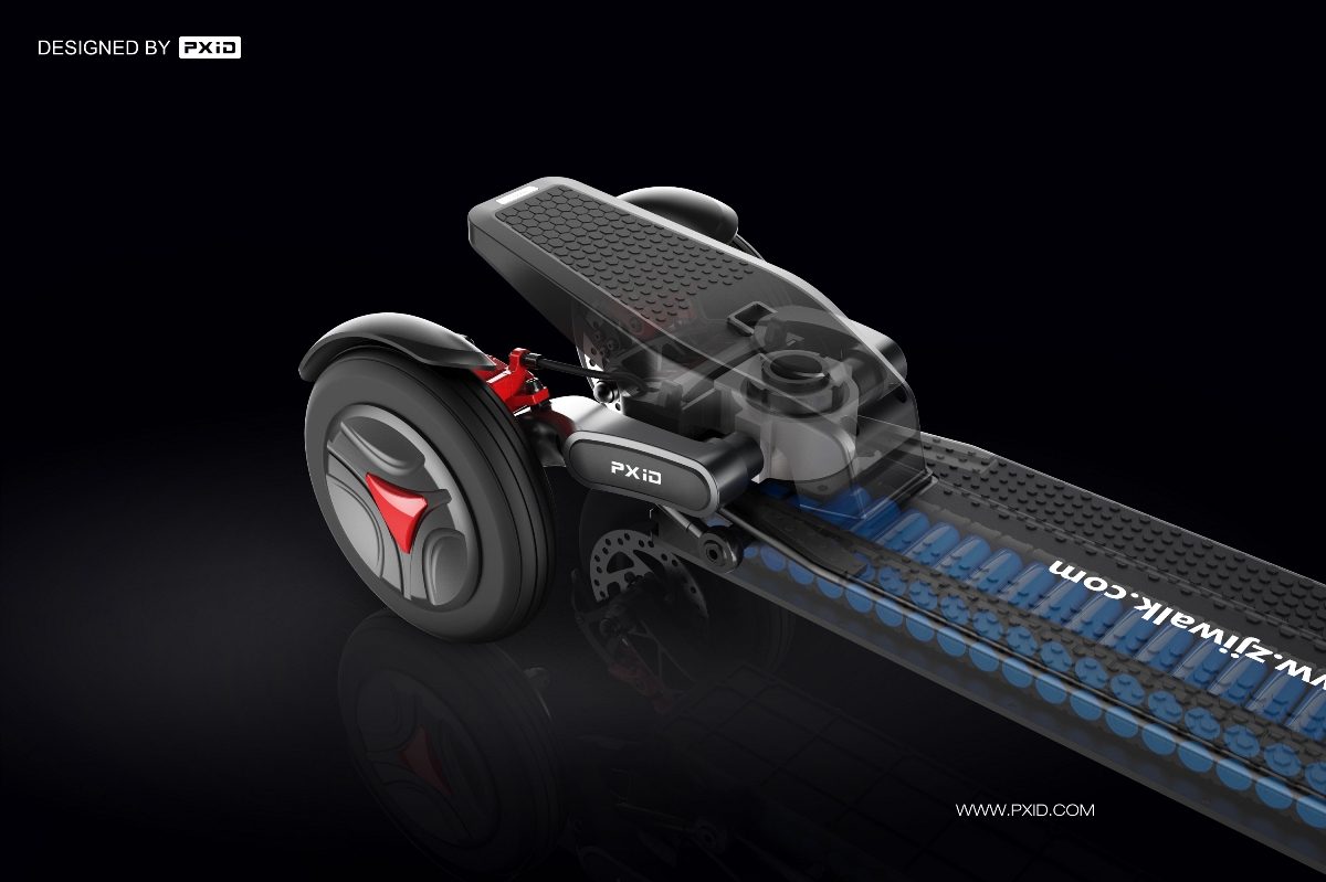 品向工业设计 电动三轮滑板车设计