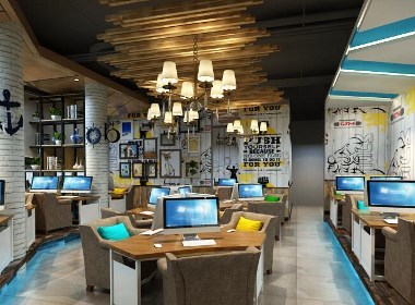 【板桥易猫网咖】-南京专业网咖网吧装修设计