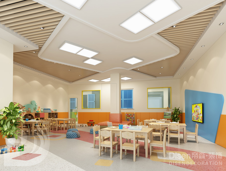【白沙洲健康幼兒園】-南京專業高端幼兒園裝修設計
