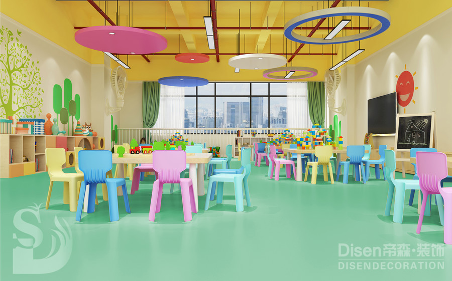 【红桥幼儿园】-南京专业幼儿园装修设计