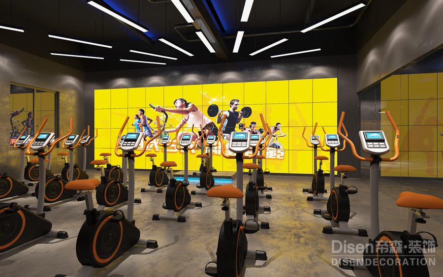 【韦德豪斯健身房】-南京高端健身房装修设计