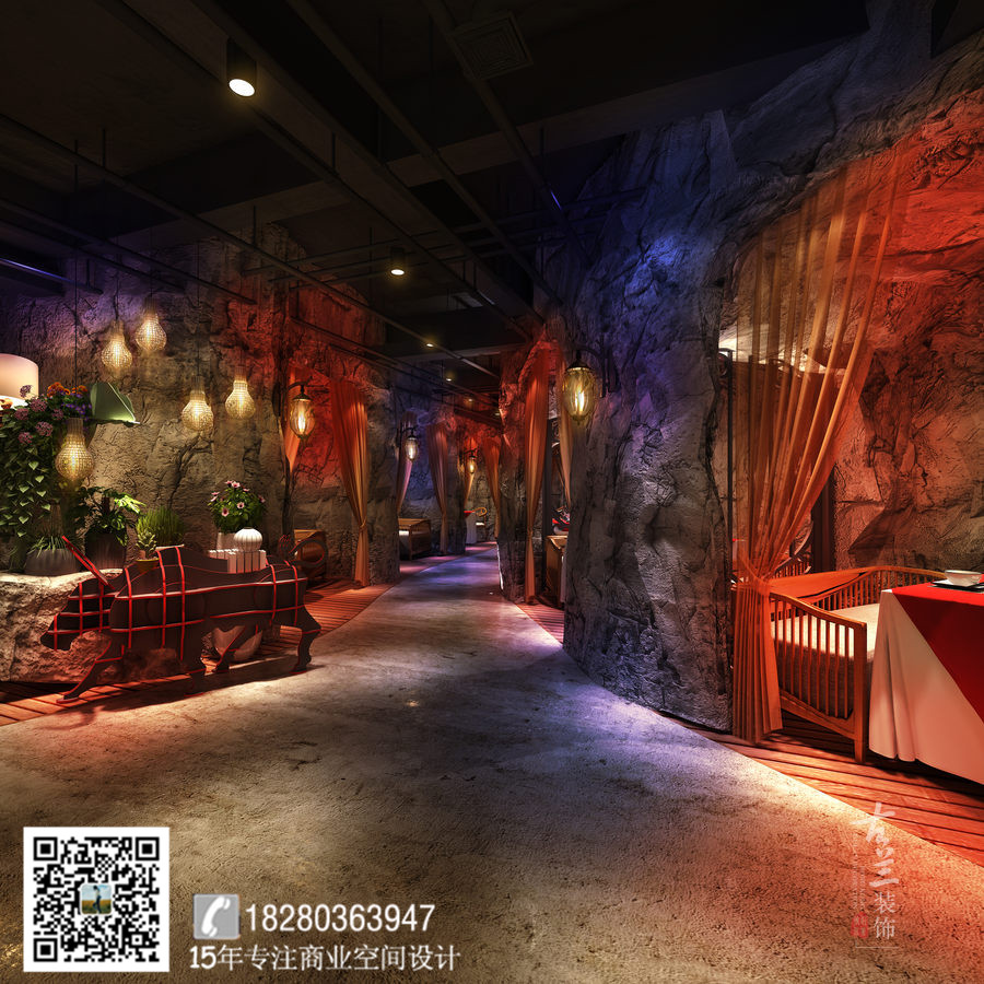 温州荒石音乐主题餐吧,成都主题餐厅设计,成都主题餐厅装修