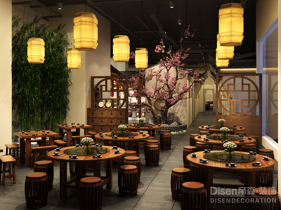 【百姓人家中餐厅】-南京专业餐厅设计公司