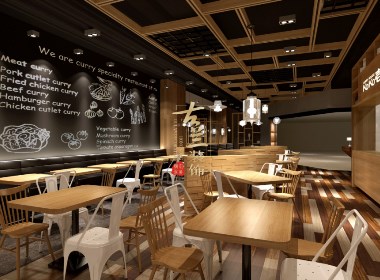 成都料理店空间设计：成都味畨屋日式料理店|古兰装饰