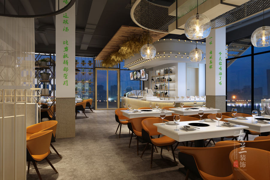 成都湯鍋店裝修設計 | 成都湯鍋店設計公司