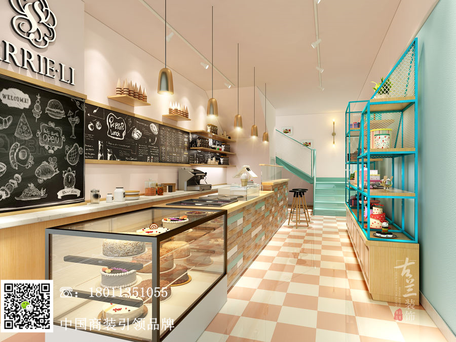 【CARRIE_LI甜品店】重庆甜品店设计|重庆山城蛋糕店设计|连锁品牌设计