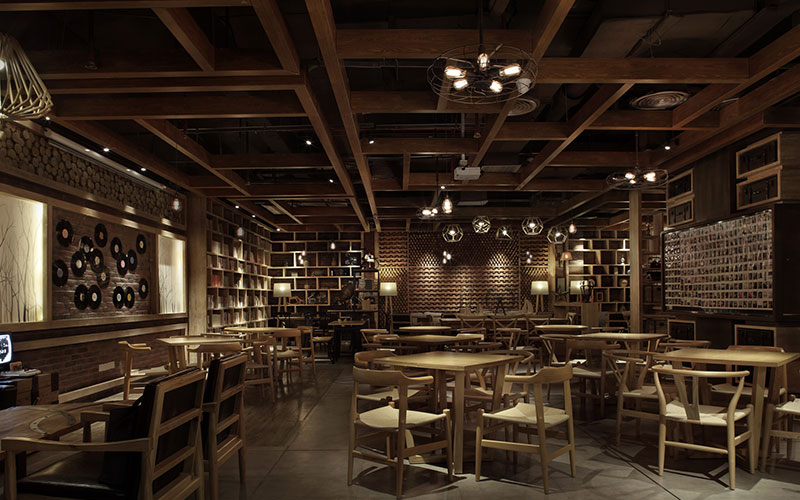 【中式咖啡厅】—武汉咖啡厅装修/武汉咖啡厅装修公司