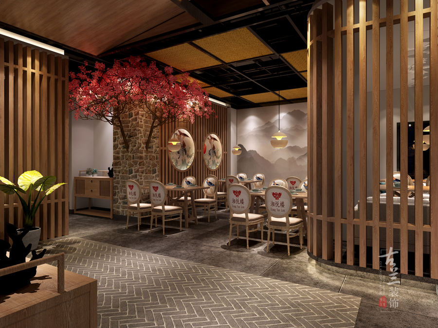 湘悦楼中餐厅-成都专业中餐厅装修设计|成都餐厅设计