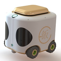 “凡” - 外卖机器人 (“FAN” - Fast food robot) 设计（欢迎有意合作者来电）