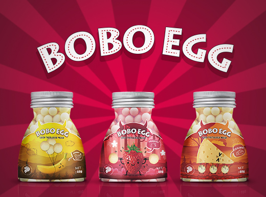 食品包装 - 新加坡鸡蛋仔 - BOBO EGG