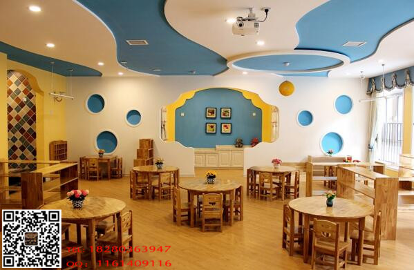 成都专业儿童早教中心装修设计公司-色彩的运用