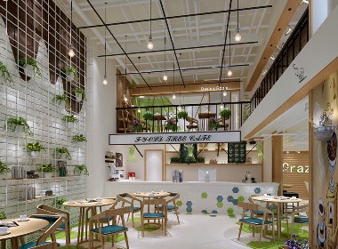 【囧囧咖啡馆】石家庄咖啡厅设计|石家庄咖啡馆设计