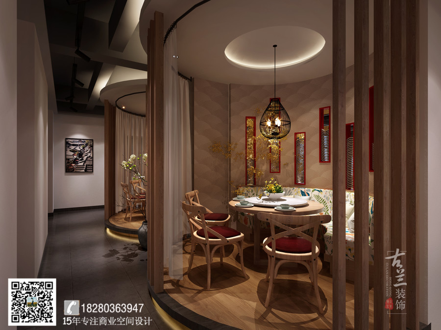 蓉城小馆主题餐厅的设计-成都中餐厅装修设计，原创设计