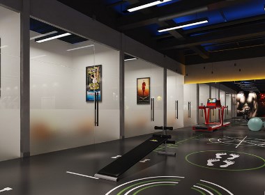 【韦德豪斯健身房】-南京健身房设计|南京健身房装修