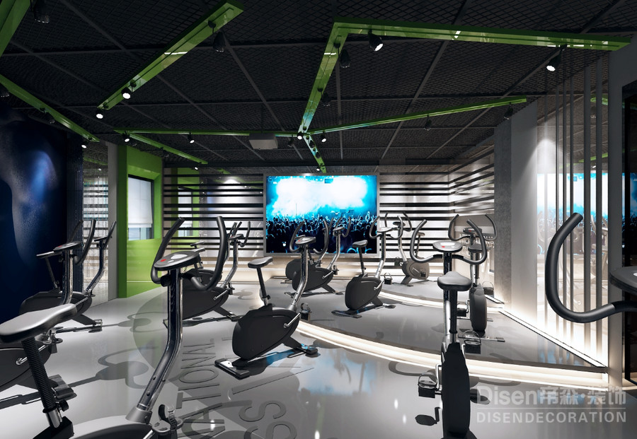 【V力健身】-南京健身房设计|南京健身房装修