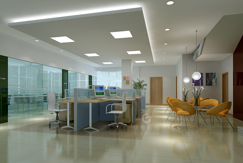 办公空间案例丨成都专业办公室设计丨办公室装修丨丨筑格装饰