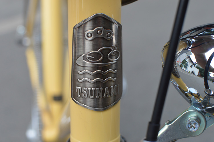 新款tsunami复古自行车