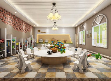 【爱迪阳光幼儿园】-南京幼儿园设计|南京幼儿园装修