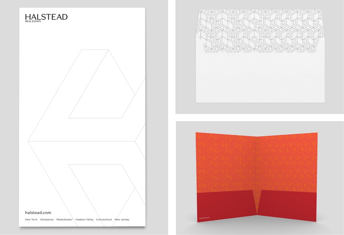 紐約房地產(chǎn)經(jīng)紀公司Halstead品牌形象設計