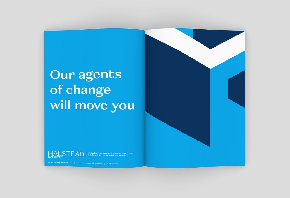 纽约房地产经纪公司Halstead品牌形象设计