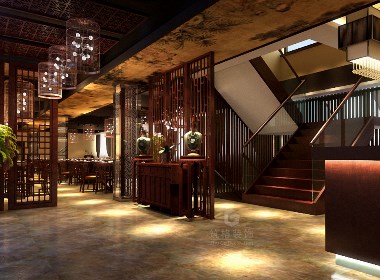 重庆万州五桥鸭棚子酒楼装修设计效果图赏析-重庆酒楼装修|餐厅设计|酒楼装饰设计
