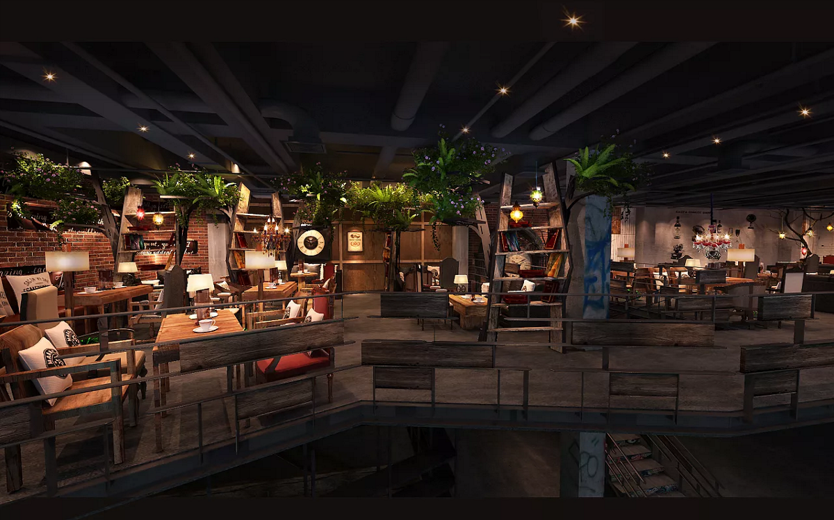 【戛纳湾咖啡厅】-南京咖啡厅设计|南京咖啡厅装修