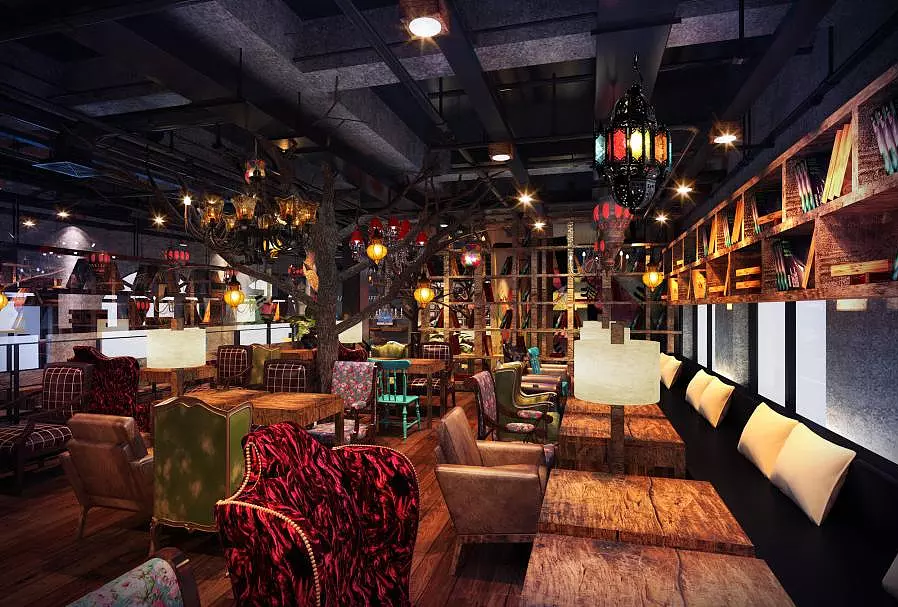 【左岸时光咖啡厅】-南京咖啡厅设计|南京咖啡厅装修