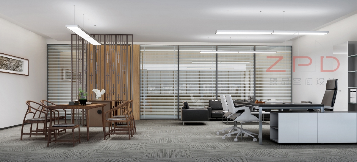 臻品空间设计：时代装饰集团·总部办公室