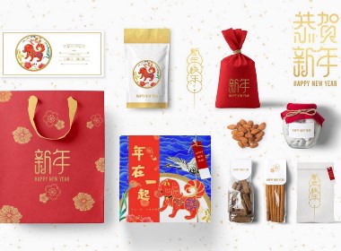 原創(chuàng)手繪新年包裝設計