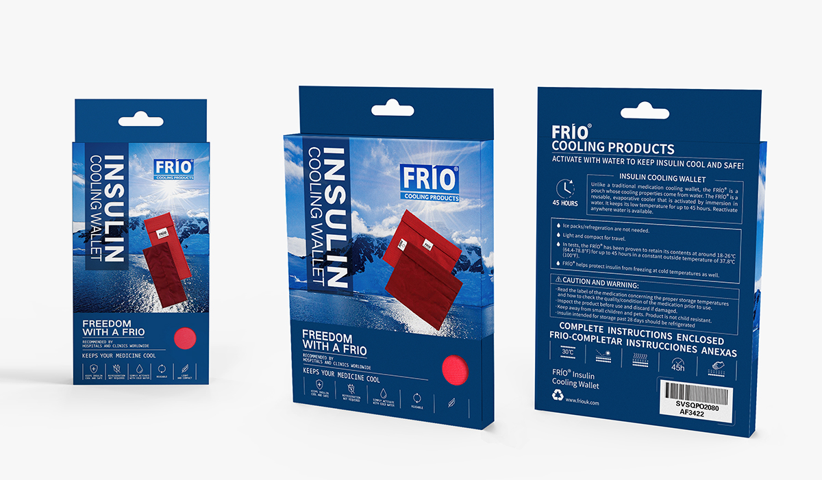 FRIO 胰岛素冷却袋包装设计-正昱包装