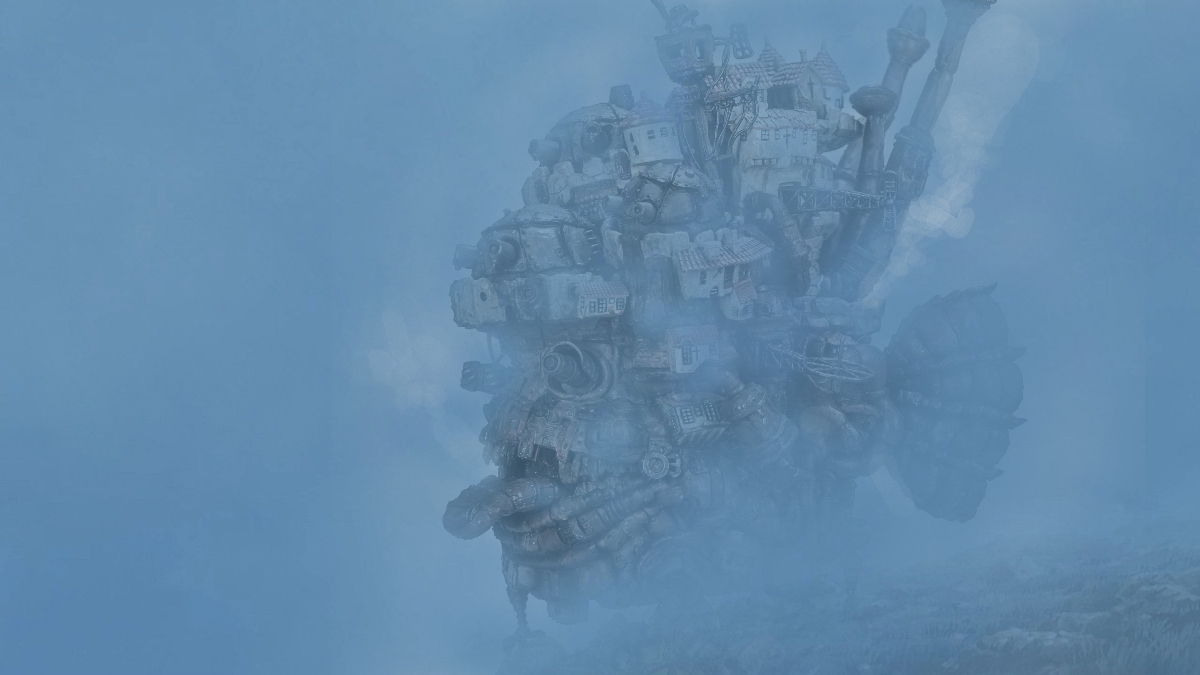 宫崎骏系列第一弹-哈尔移动城堡成品图