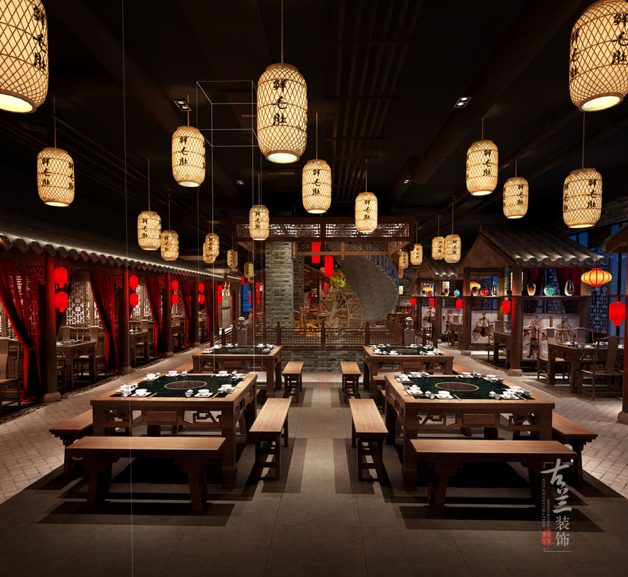 四川成都春熙里老火锅店设计(春熙总店)