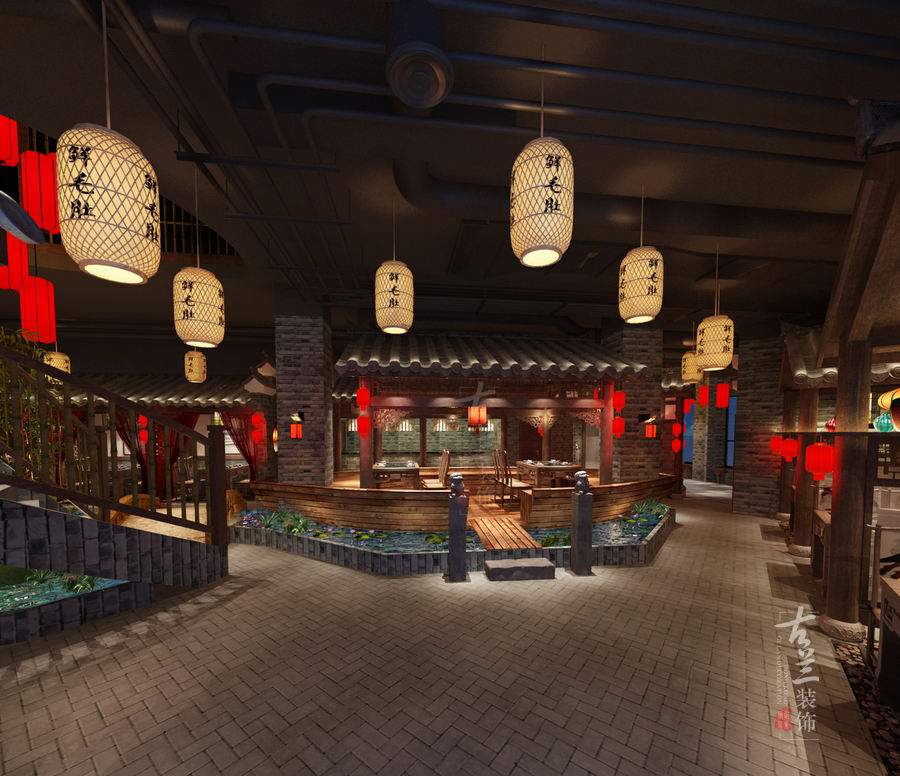 四川成都春熙里老火锅店设计(春熙总店)