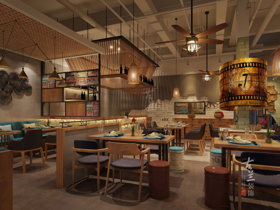 成都一加亿餐厅设计案例-成都专业餐厅空间设计公司
