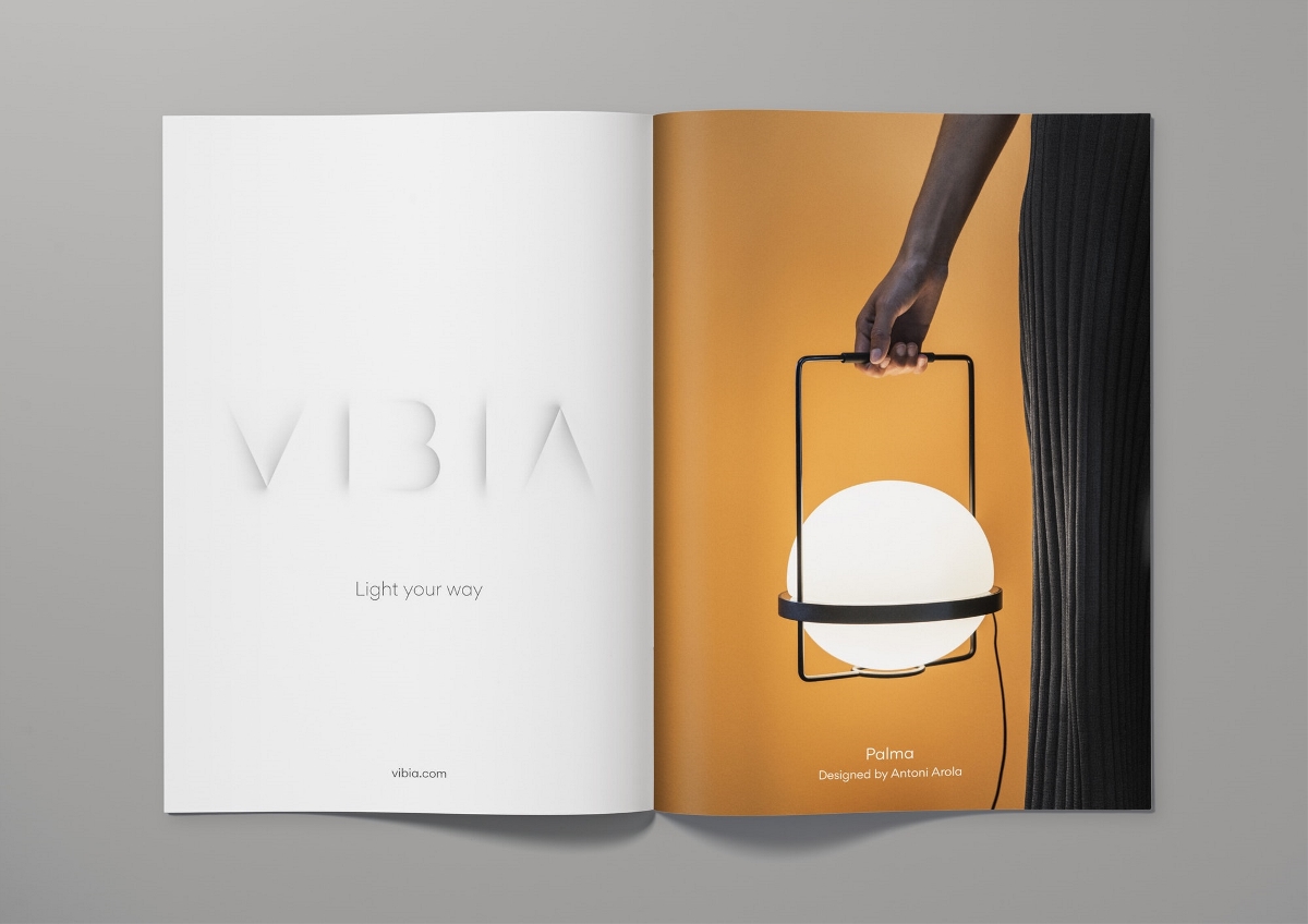 西班牙领先的照明公司Vibia品牌形象设计