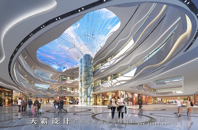 广州万达茂“丝绸”设计主题：商业空间与地域文化属性完美融合
