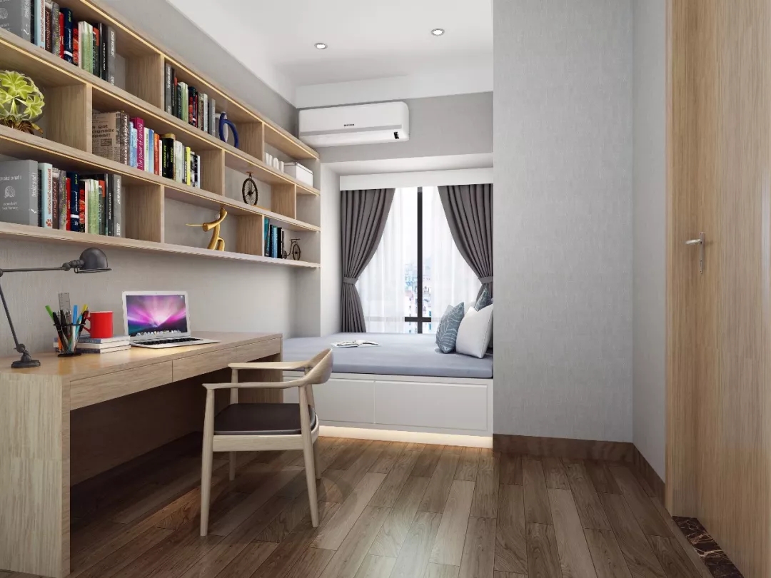 郑州保利心语98平现代港式风格风格三居室装修效果图