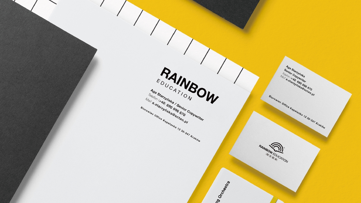 RAINBOW（彩虹）品牌logo设计