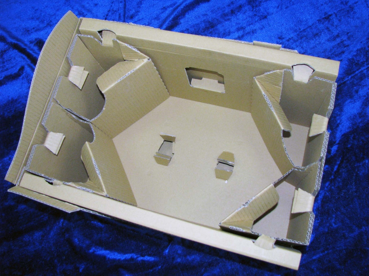 瓦楞纸运输包装设计快递物流保护箱设计专业纸质包装结构设计