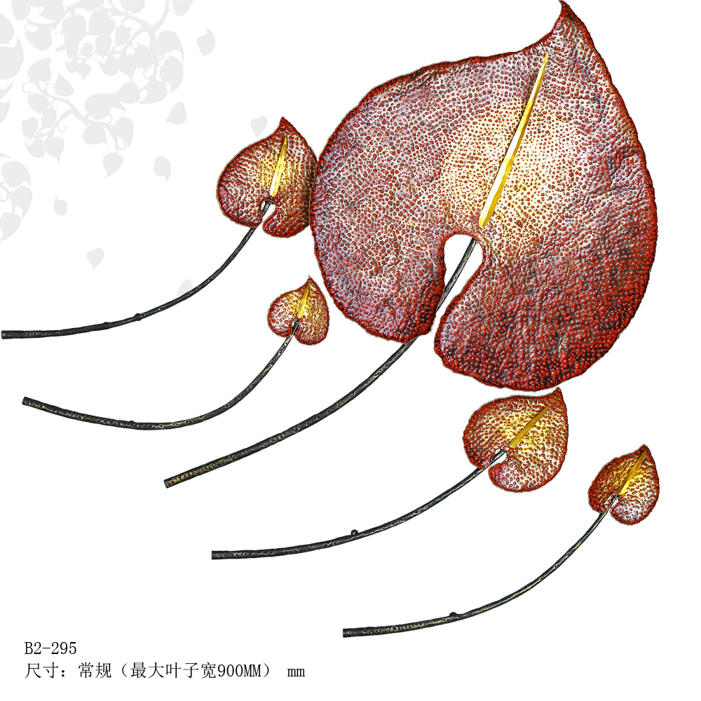 泰域 东南亚铁艺金属壁饰 泰国会所酒店设计师创意墙饰挂件